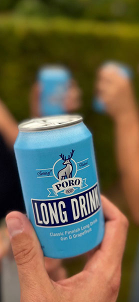 Poro Long Drink - Ready-to-drink gin and grapefruit